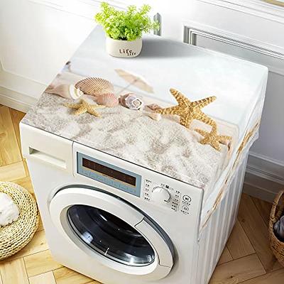 Washer And Dryer Covers Protector Mat,anti-slip Washing Machine