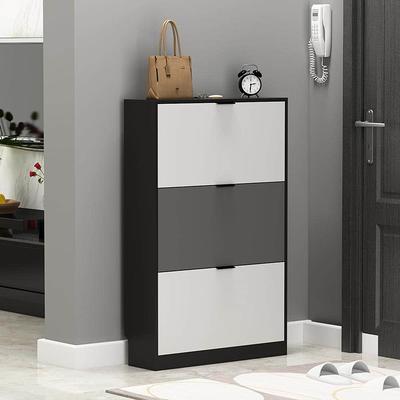 ECACAD Modern Shoe Storage Cabinet with 2 Flip Drawers & 2 Pull-Out  Drawers, Freestanding Narrow Slim 3-Tier Shoe Rack Organizer for Entryway,  Hallway, White (35”W x 10”D x 41.1”H) - Yahoo Shopping