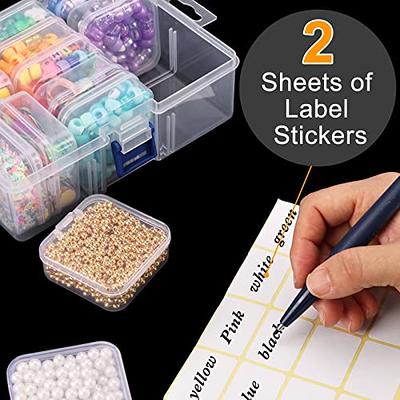 Quefe 30pcs Bead Organizers in A Clear Organzier Box, 2 Sets Clear Plastic  Diamond Painting Storage Container with Mini Boxes for Craft Organziers and  Storage Art Embroidery Nail Accessories - Yahoo Shopping
