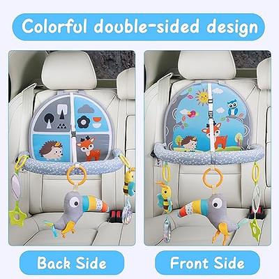 Car Seat Toys for Babies 0-6 Months, Rear facing Car Seat Arch toy with  Music