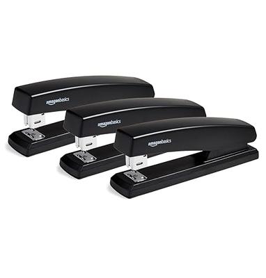 Deli Stapler, Desktop Stapler, Office Stapler, 20 Sheet Capacity, Includes  1000 Staples and Staple Remover, Black