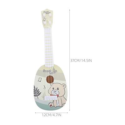 2 Pcs Toddle Ukulele Toy Guitar Beginner Mini Kids Toys Banjo Kids