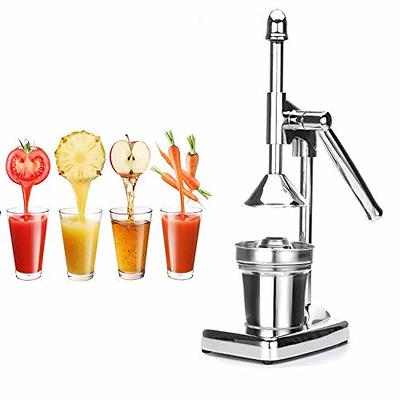 Fruit Juice Squeezer Citrus Juicer Hand Press Heavy Duty Lemon Squeezer  Manual Fruit Juicer Orange Grapefruit Presser 