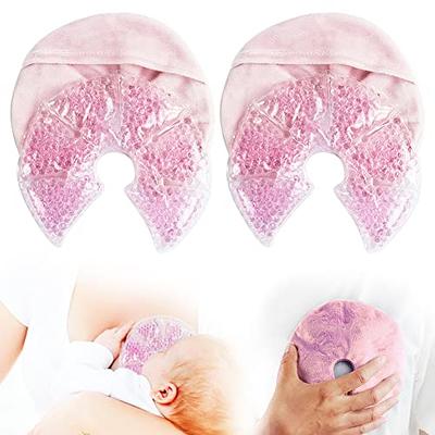 Breast Therapy Pads Hot Cold Breastfeeding Gel Pads Nursing Pain Relief  Reusable