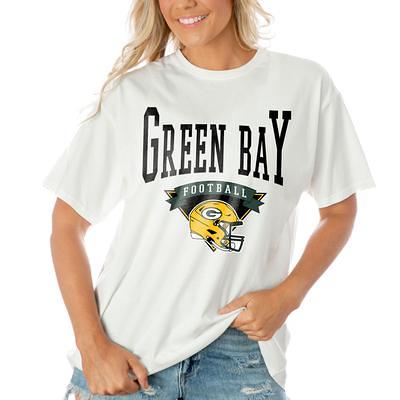 Fanatics Branded White Green Bay Packers Sunday Best Lace-Up T-Shirt