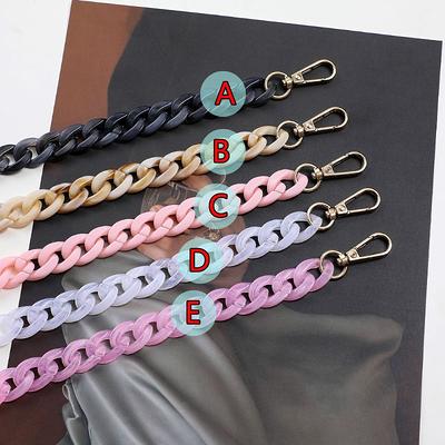 Acrylic High Quality Purse Chain, Metal Shoulder Handbag Strap, Replacement  Handle Handcraft Material For Making, B-1331 - Yahoo Shopping