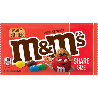 M&M'S Milk Chocolate Candy, 5.3 oz. Bag, 12/Pack (MMM01731)