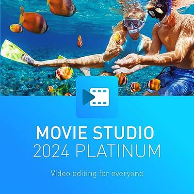  MAGIX Movie Studio 2024 Suite: Creative video editing for  everyone, Video editing program, Video editor, for Windows 10/11 PCs