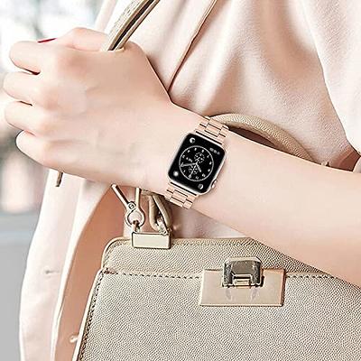 i-Blason - Strap for smart watch - up to 203 mm - brown - for Apple Watch (42  mm, 44 mm) 