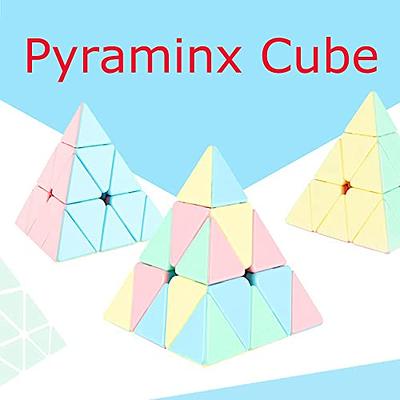 SUN-WAY Speed Cube Set of 2x2 3x3 Cylinder Trihedron Pyramid and Magic Ball  Cubes Magic