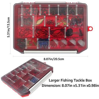 161pcs Saltwater Surf Fishing Tackle Kit with Tackle Box - Lures, Rigs,  Hooks & More