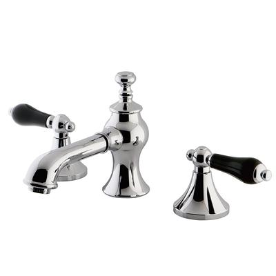 Kingston Brass Classic 8 in. Widespread 2-Handle Bathroom Faucet in Satin  Brass