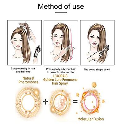 Golden Lure Pheromone Hair Oil - 1/2 Bottles Golden Lure Hair Oil