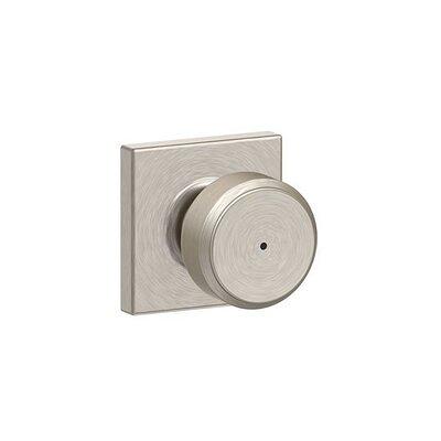 SCHLAGE RESIDENTIAL Fc21 Custom Bowery Combined Passage And Privacy Knob  With Kinsler Trim