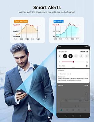 Govee Bluetooth Hygrometer Thermometer Greenhouse