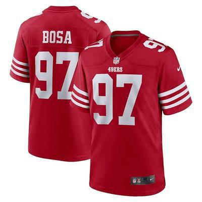 Men's Nike Jordan Willis Scarlet San Francisco 49ers Game Player Jersey