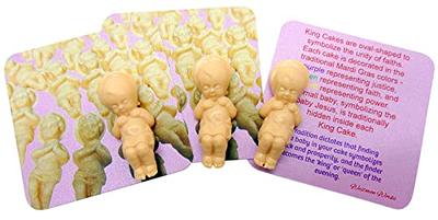 King Cake Babies Pack for Mardi Gras with Baby Jesus Figurines with Story  Cards, Set of 3 - Yahoo Shopping