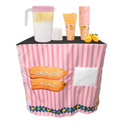 Upper Midland Products Lemonade Cups Paper | Set of 100 | Lemonade Stand  Supplies (20 Oz)