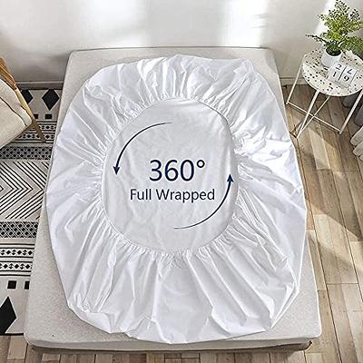 Plush Fitted Sheet Elastic Thick Soft Bed Sheets Non-slip Bed Pad Mattress  Cover