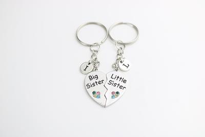 Custom Metal Keychains with Double Rings