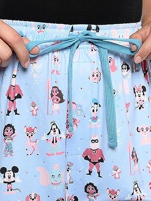 Disney Womens Lounge Pants Pajama Mickey Minnie Mouse AOP (Multicolor, XL)  - Yahoo Shopping