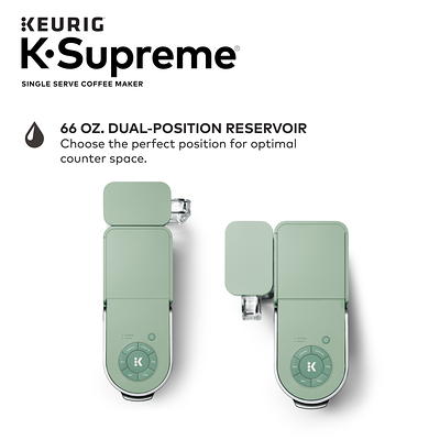 Keurig K-Supreme Single Serve K-Cup Pod Coffee Maker, MultiStream  Technology, Silver Sage - Yahoo Shopping