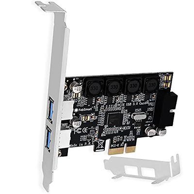 FebSmart PCIE 3.0 X1 to 6-Ports 6Gbps Max Speed SATA III Expansion