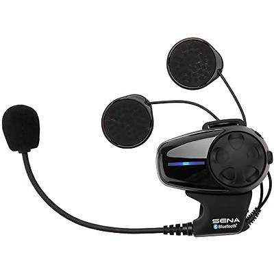 Sena SMH10R Low Profile Motorcycle Bluetooth Headset and Intercom Dual Kit  SMH10RD-01 