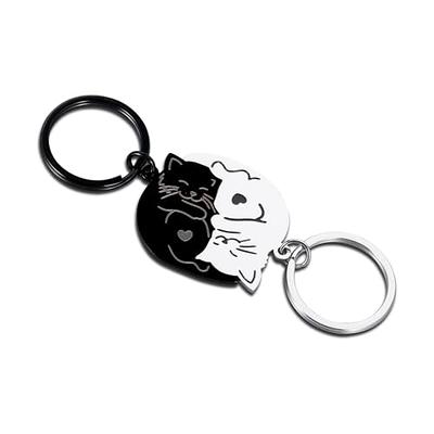 spansee Stocking Stuffers for Him, Gifts for Husband Stocking Stuffers,  Pinky Promise Keychains, Best Friend Keychains, Gold & Black - Yahoo  Shopping