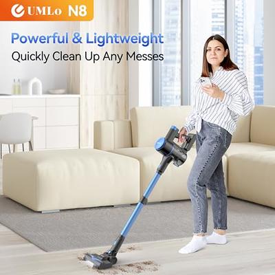 UMLo N8 Cordless Vacuum Cleaner, Stick Vacuum with Powerful