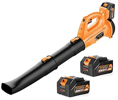 Leaf Blower Cordless with 2 Batteries and Charger, 150MPH Handheld Electric Cordless  Leaf Blower with 2 Speed Mode, 2.0Ah Battery Powered Leaf Blowers for Lawn  Care, Patio, Blowing Leaves, and Snow - Yahoo Shopping