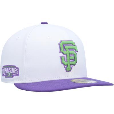 Men's New Era Orange/Purple San Diego Padres 1998 World Series Side Patch  59FIFTY Fitted Hat