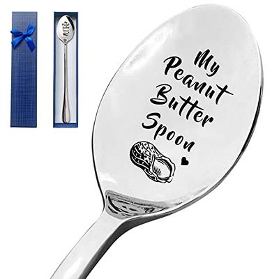 Dad's Peanut Butter Spoon, Gift for Dad, Peanut Butter Lover 