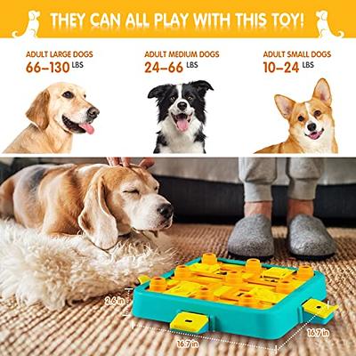 Mewoofun Dog Puzzle Toys for Boredom and stimulating,Hide and Seek Dog Toys Dog Enrichment Toys Sniffle Interactive Treat Game for Small, Medium and