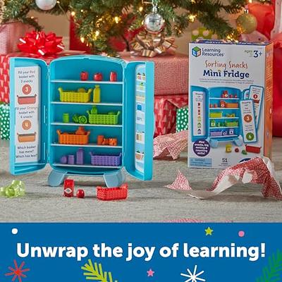  Learning Resources Sorting Snacks Mini Fridge ,51 Pieces, Ages  3+, Toddler Toys, Educational Toys, Snack Toys,Plastic Food Toys,Kids  Kitchen Accessories : Toys & Games