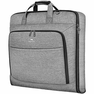 Garment Bags for Travel, Large Suit Travel Bag for Men Women with Shoulder  Strap, Mancro Convertible Carry On Garment Bag Gift for Business Trip - 2