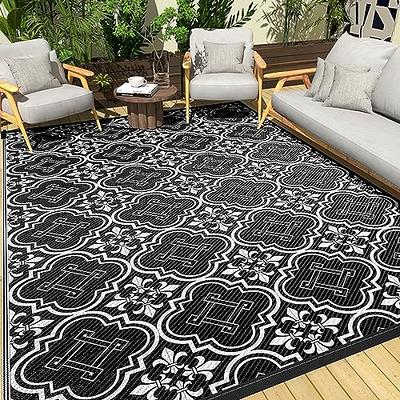 Reversible Outdoor Rugs for Patio Decor 6x9ft Waterproof Portable Outdoor  Carpet Mat Large Plastic Straw Rug Indoor Outdoor Area Rug Floor Mat for  Patio Clearance RV Camping Picnic Beach Backyard - Yahoo