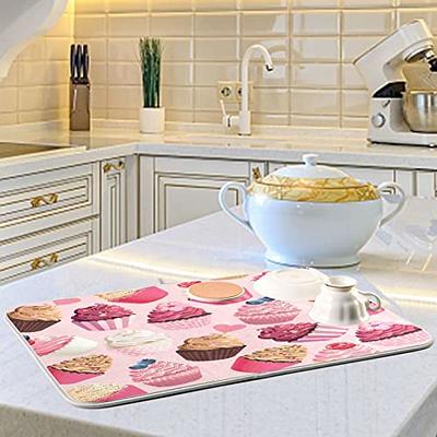 MicoYang Silicone Dish Drying Mat for Multiple Usage,Easy  clean,Eco-friendly,Heat-resistant Silicone Mat for Kitchen Counter or  Sink,Refrigerator or Drawer Liner Translucent XXL 24 inches x 18 inches -  Yahoo Shopping