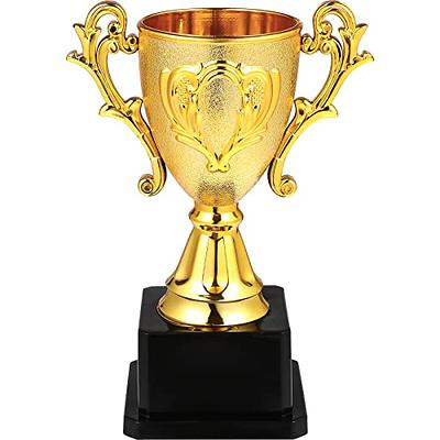  WOBBLO Resin Soccer Ballon d'Or Trophy Replica Ball  Championship Trophy Gold Plated Soccer Best Player MVP Award Trophy Fan  Craft Collection Souvenir Home Decor Display Gift,6.3 inches : Sports 