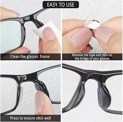 Ouligay 10 Pairs Eyeglass Nose Pads for Glasses Anti Slip for Glasses  Slip-On Silicone Nose Pads for Eyeglasses Nose Piece Pads Anti-Slip Eyewear  Protective Covers Nose Bridge Pads(White) - Yahoo Shopping