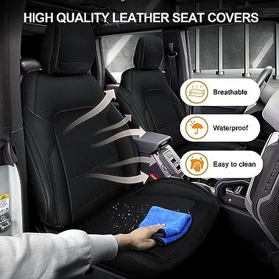 KMF Seat Cover Full Set Protector Custom for Ford Bronco(Gasoline) 2021  2022 2023 4-Door, Black Waterproof Leather Car Seat Cushion Cover Protector  Full Set 5-Seats Ford Bronco Accessories - Yahoo Shopping
