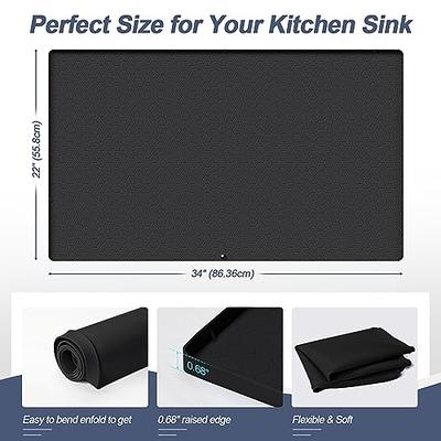 Under Sink Mat, 34 X 22 Under Sink Mats For Kitchen Waterproof