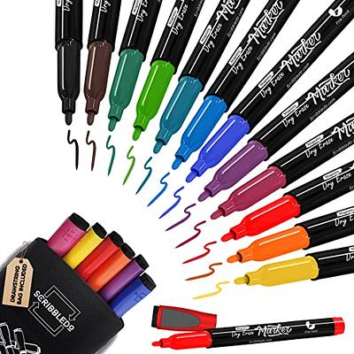 Comix Dry Erase Markers, Fine Tip Whiteboard Magnetic Markers with Eraser  Cap, 36 Bulk 12 Colors Low Odor Markers for Kids Teachers - Yahoo Shopping