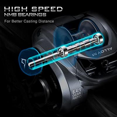 Piscifun Alloy M Baitcasting Fishing Reel, Aluminum Frame