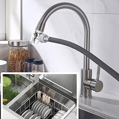 Water Faucet Adapter, Garden Hose Splitter 2 Way Heavy Duty, Portable  Dishwasher Faucet Adapter, Bathroom Kitchen Basin Sink Faucet Splitter  Diverter Valve To Hose Adapter M24 - Yahoo Shopping