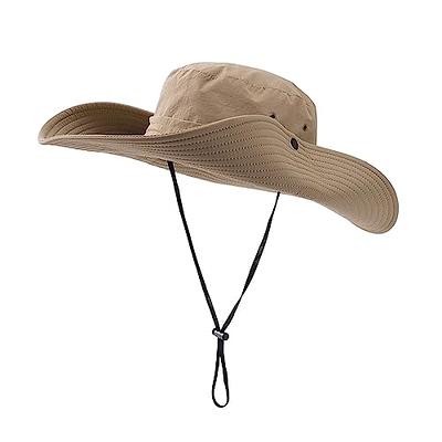 thuizen® Outdoor Hiking Backpacking Fishing Visor Hat (Khaki