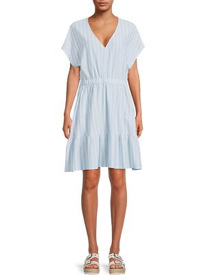 No Boundaries Juniors Polo Dress with Short Sleeves 