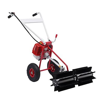 Yiyibyus OT-MLLCR-1208 52 CC 2-Stroke 2.3 HP Gasoline Power Hand-Held Sweeper Lawn Artificial Grass Sweeper