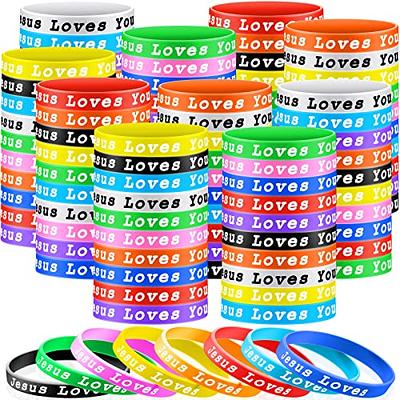 Silicone Wristbands, 120 PCS Rubber Bracelets For Kids, Party  Suppliers-Assorted