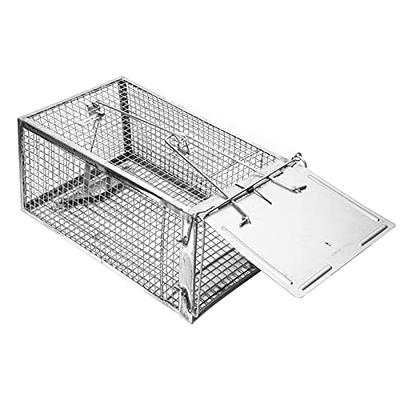 Kittmip 2 Door Live Animal Trap 23.8 x 7.7 x 10.8 Catch and Release Live  Mouse